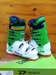 LYŽIARKY DALBELLO DRS 60 JR WHITE-RACE GREEN 24MP ---MODEL 2025---